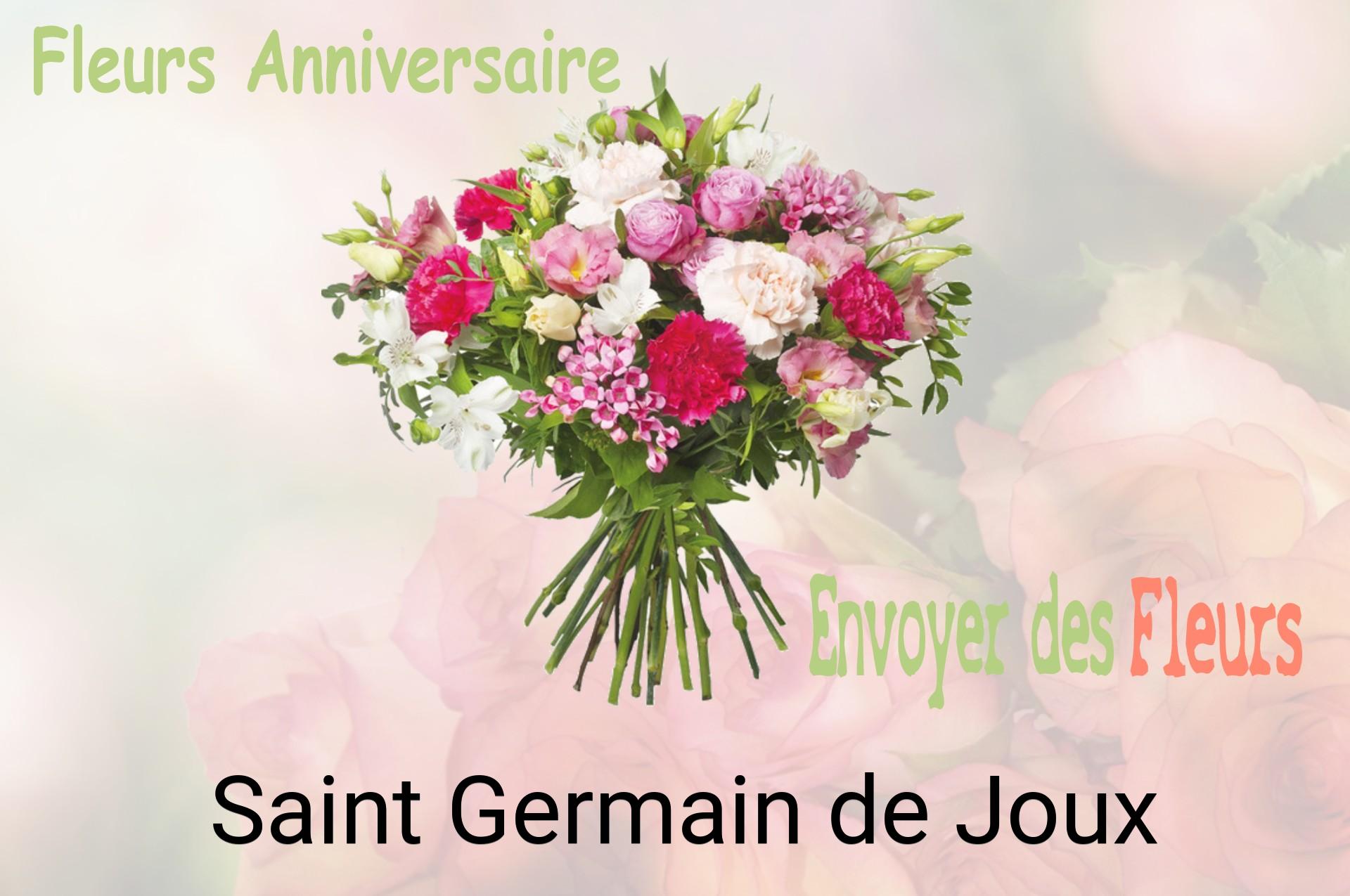 Bouquet de fleurs d’anniversaire livré à Saint-Germain-de-Joux