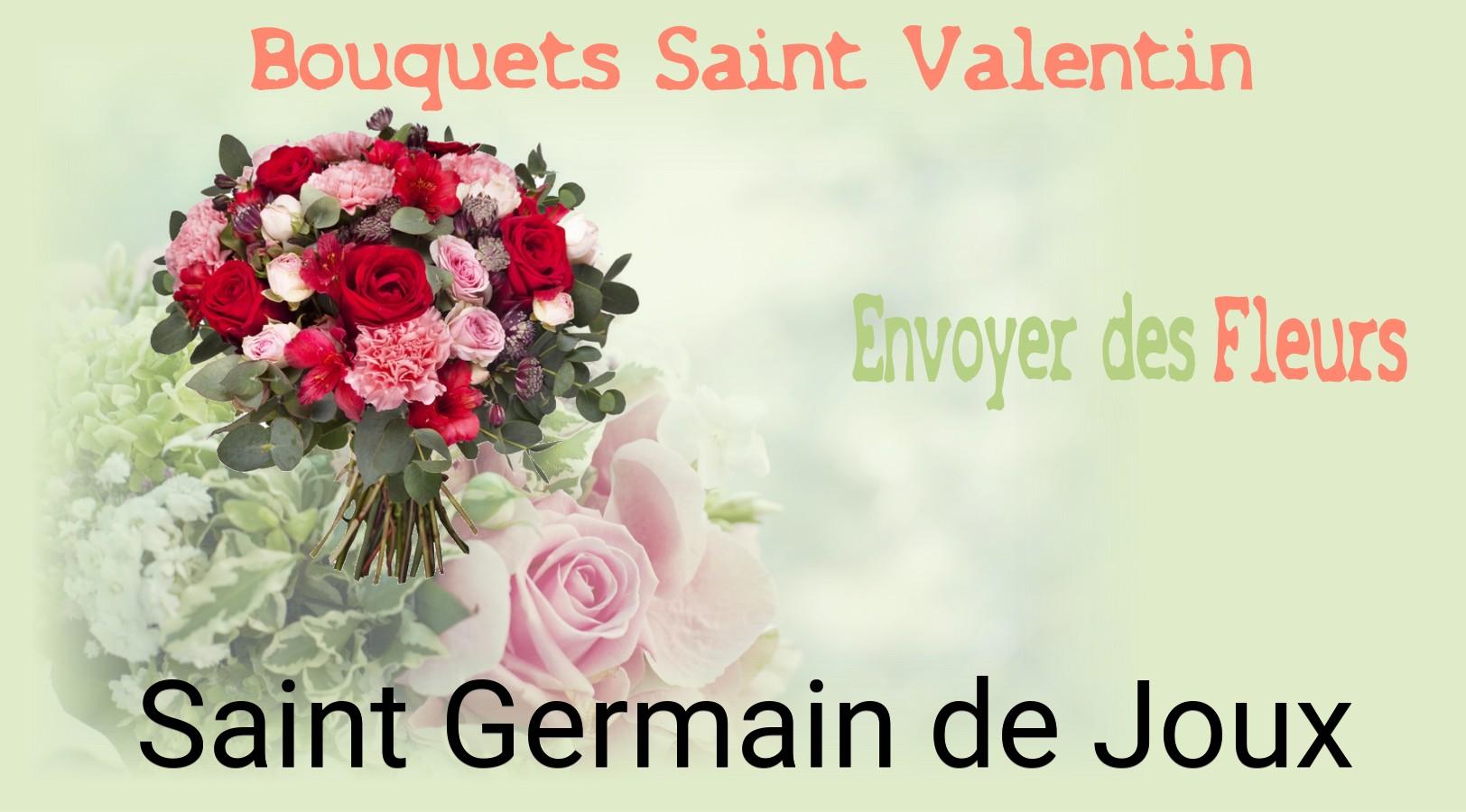 Roses de Saint-Valentin livrées à Saint-Germain-de-Joux
